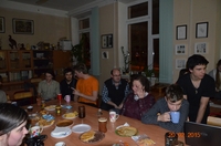 Чай с  плюшками