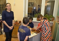 в кабинете керамики