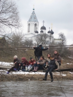 Подвесной мост в Битюгово